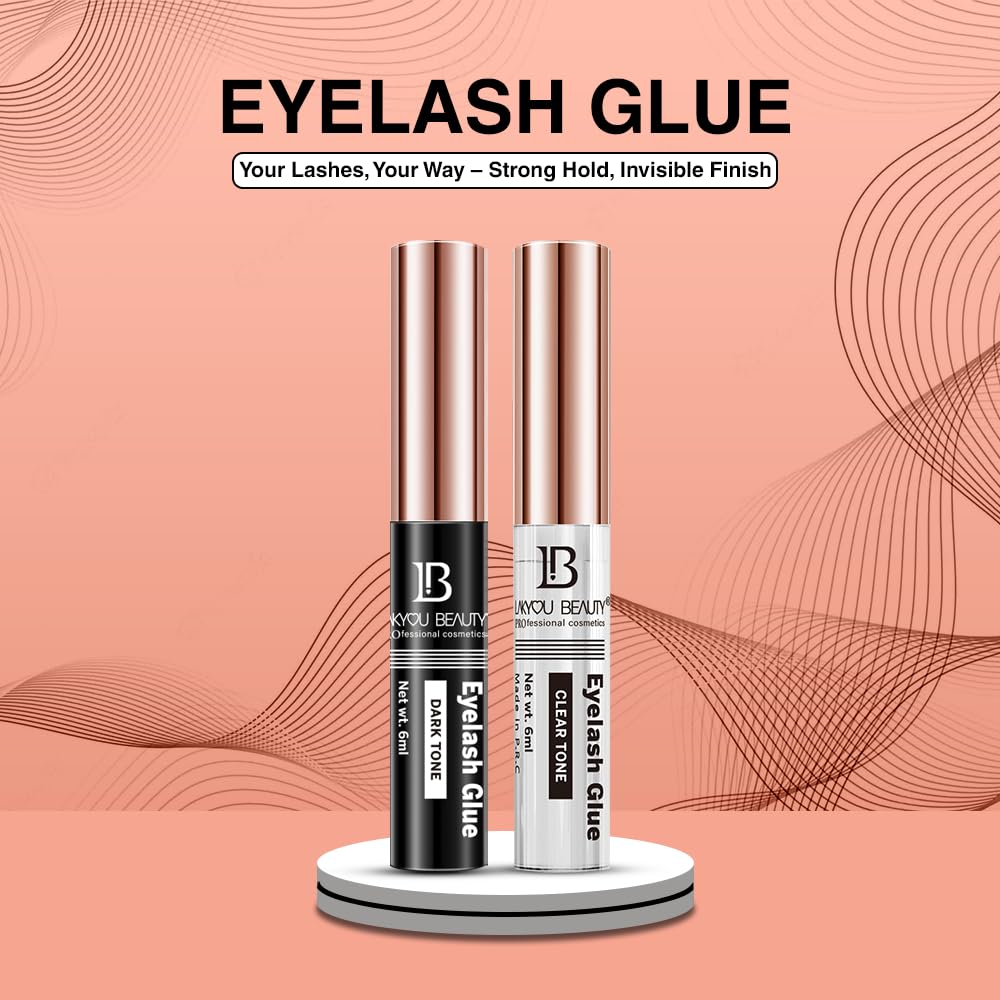 Waterproof Eyelash Glue Clear Tone