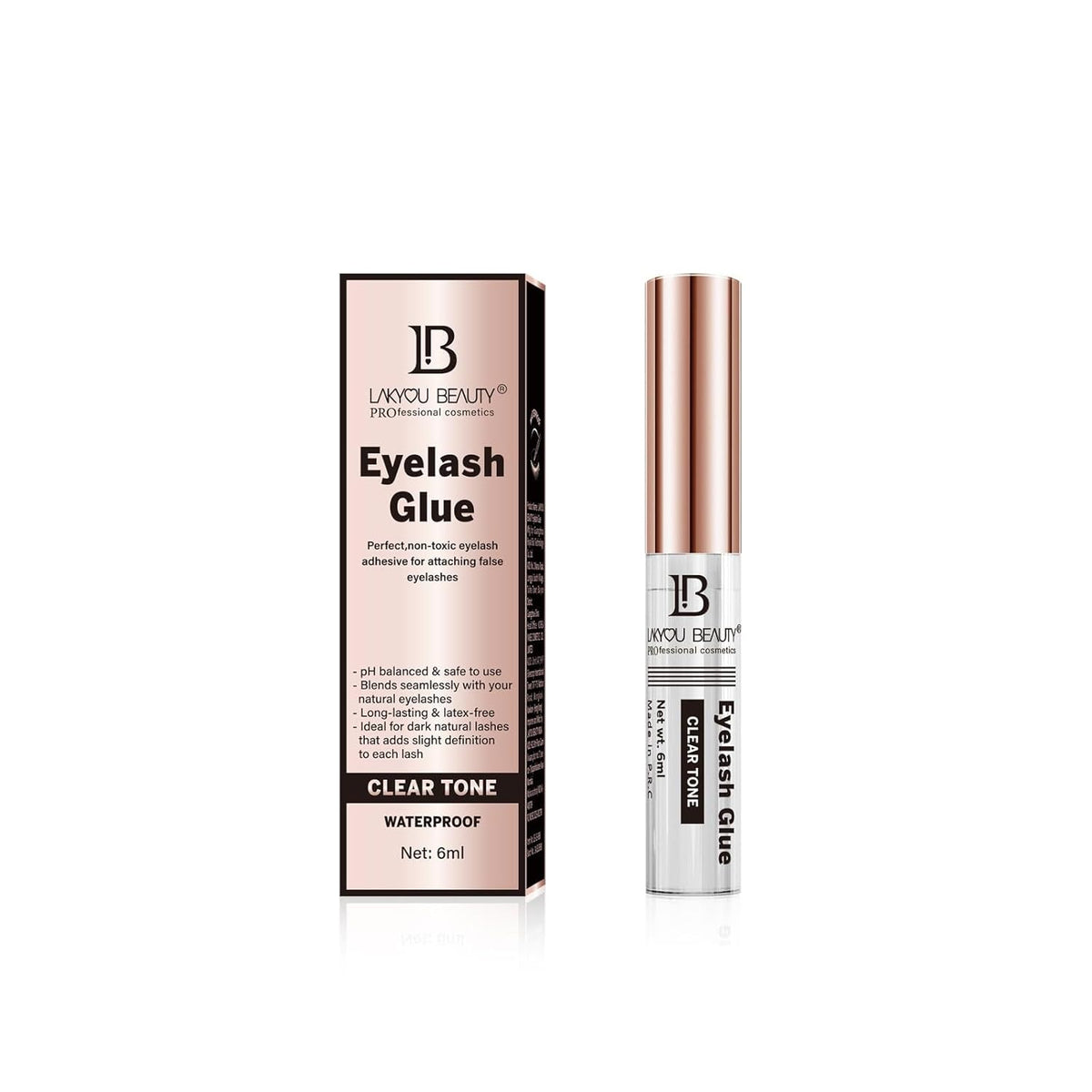 Waterproof Eyelash Glue Clear Tone