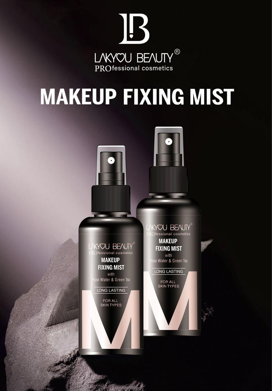 Makeup Fixing Mist with Rose Water & Green Tea