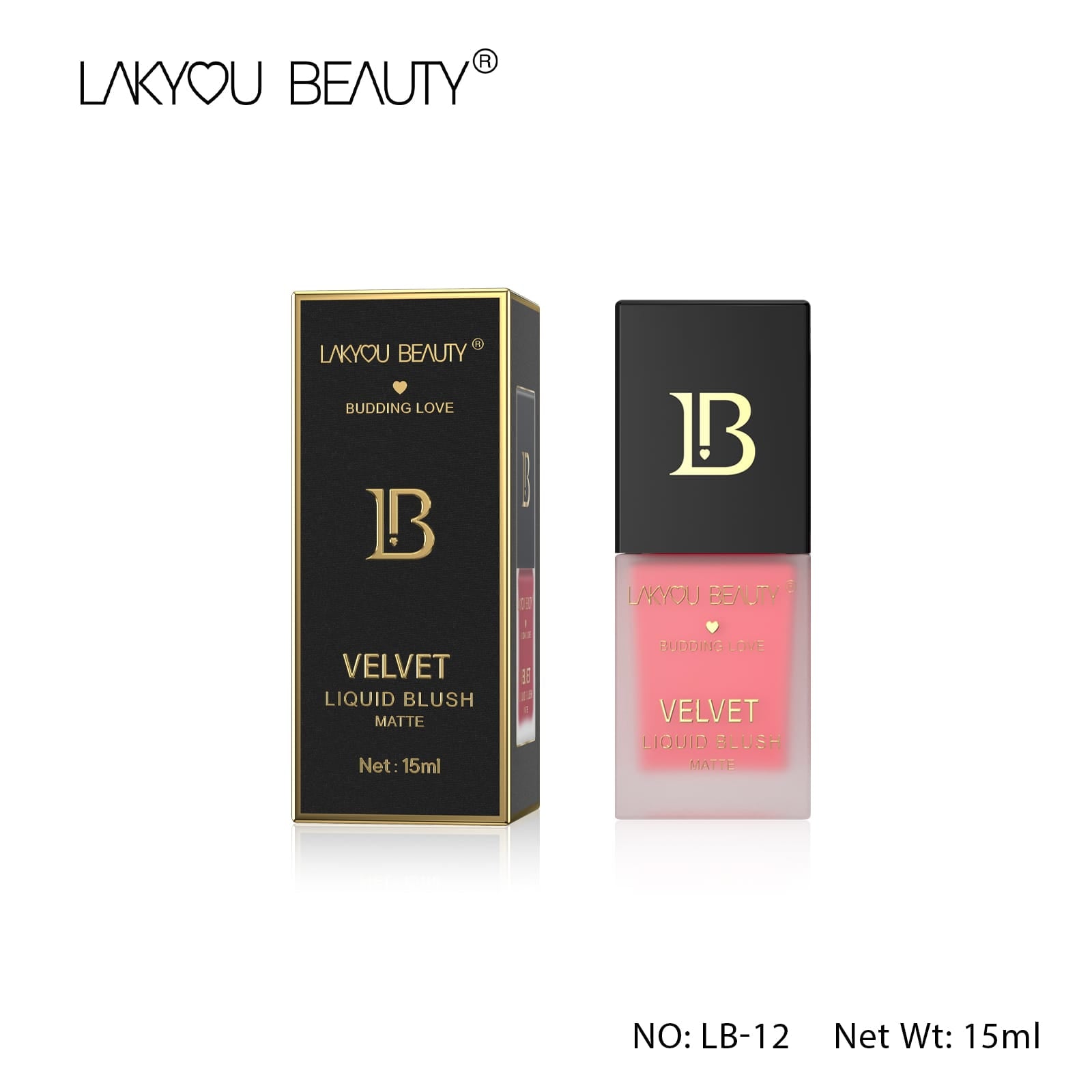 Budding Love Valvet Liquid Matte Blush - 15ml