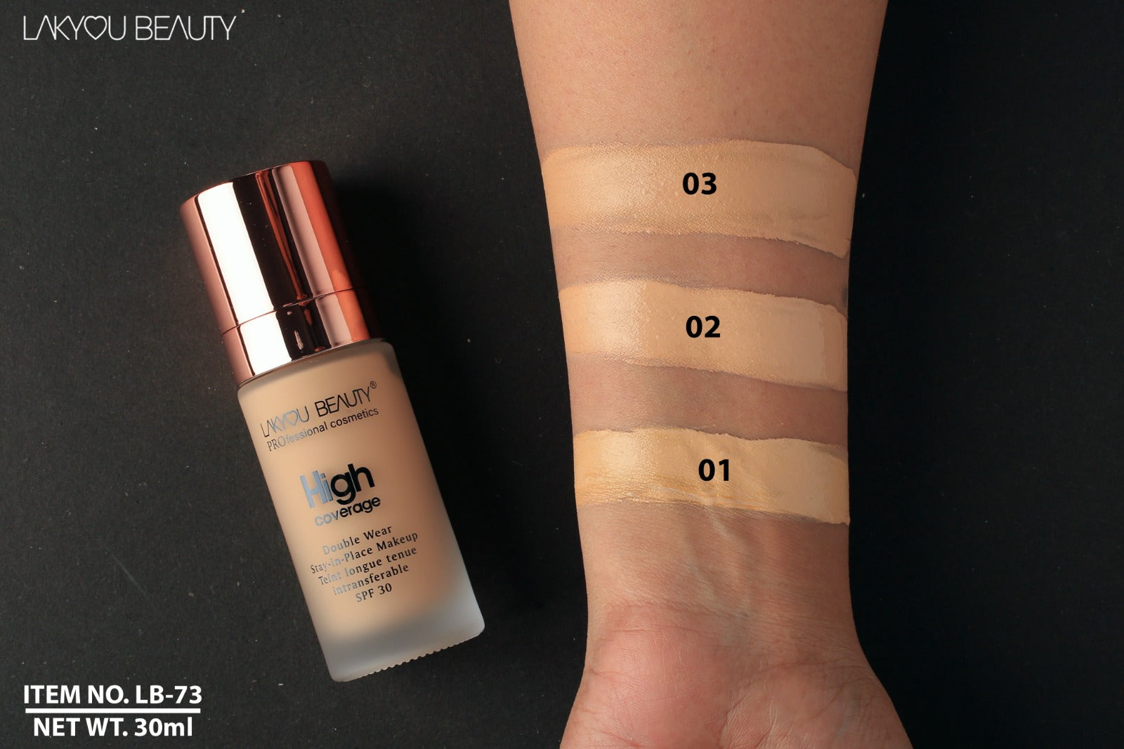 High Coverage Foundation - 30ml